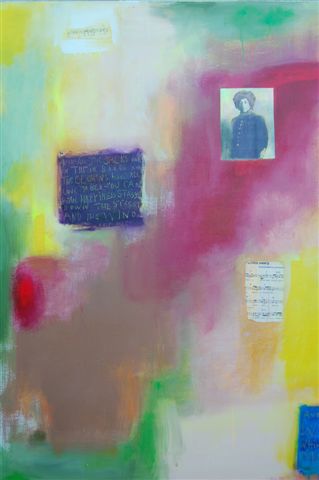 David McGough painting Axis